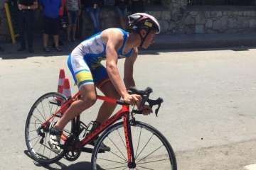 Doblete de triunfos del joven atleta teldense Pablo Rodríguez (Foto TA)